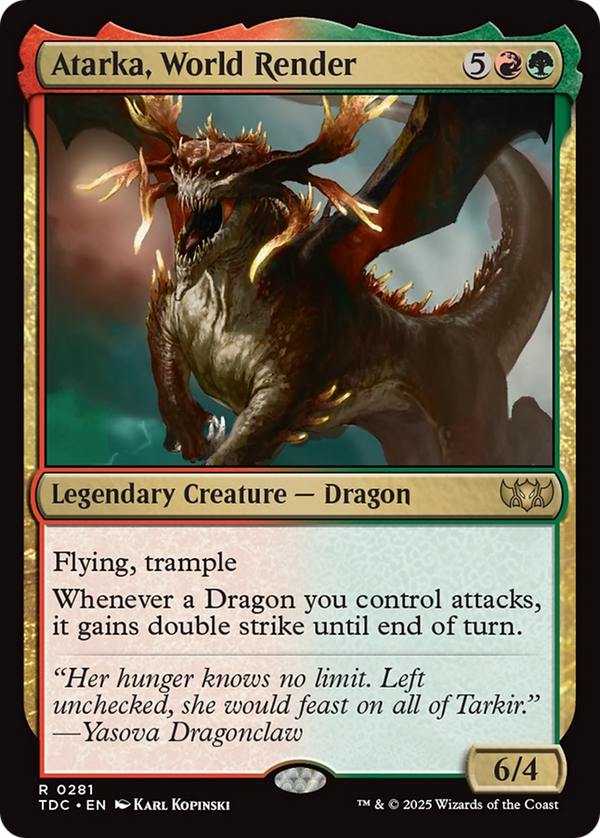 Atarka, World Render (TDC)