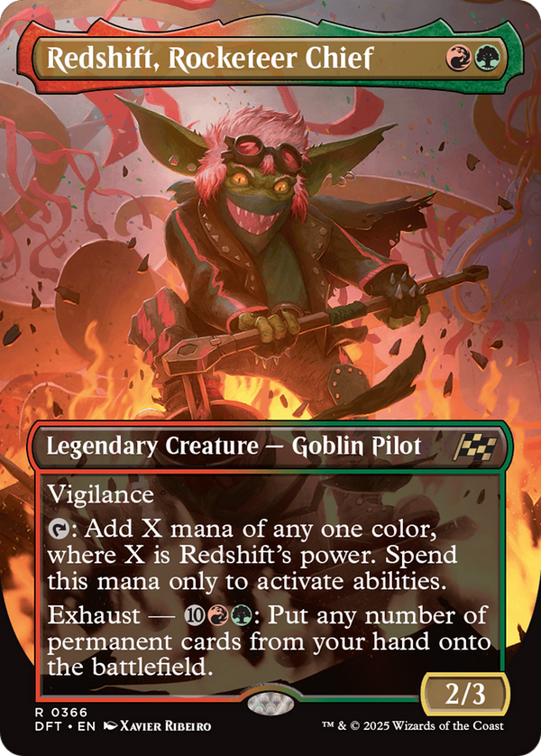 Redshift, Rocketeer Chief - Borderless (DFT)