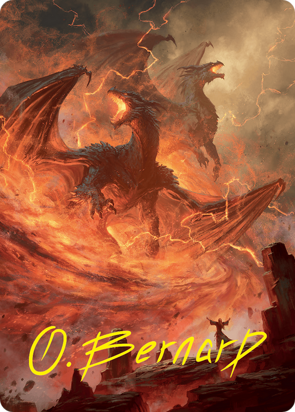 Rite of the Dragoncaller - Art Series (Gold-Stamped Signature) (AFDN)