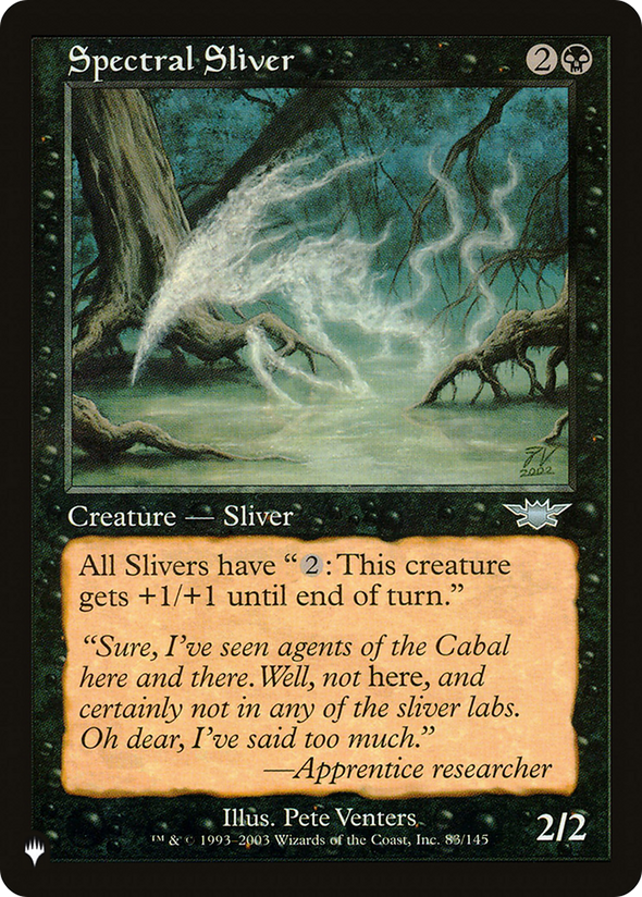 Spectral Sliver - LGN Reprint (PLST)