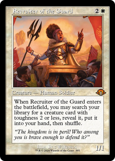 Recruiter of the Guard - Retro Frame (MH3)