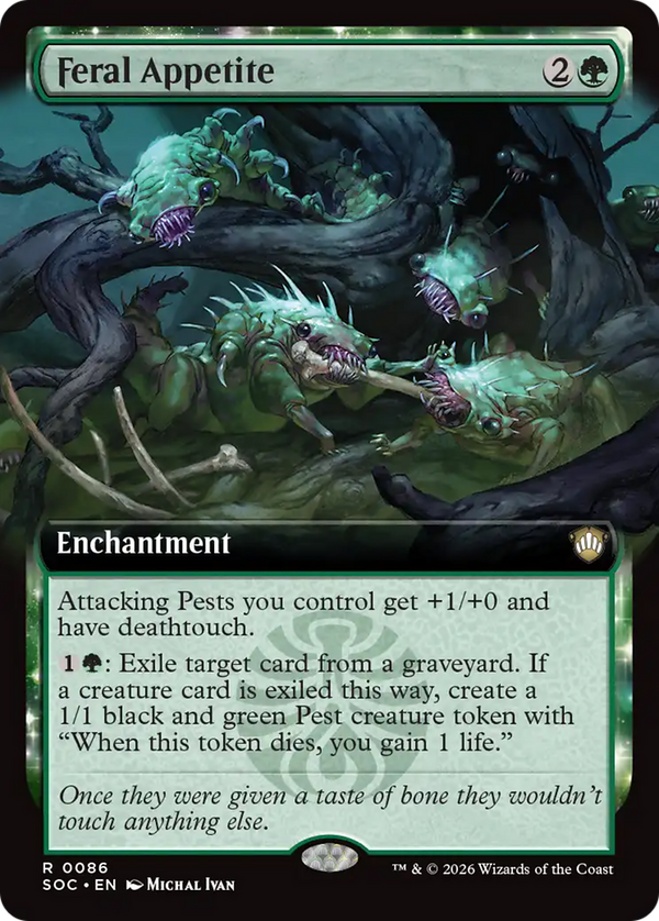 Feral Appetite - Extended Art (SOC)