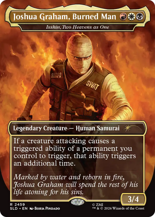 Joshua Graham, Burned Man // Isshin, Two Heavens as One - Fallout: Welcome To New Vegas (SLD)