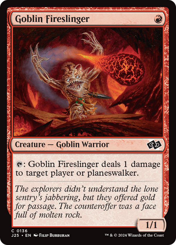 Goblin Fireslinger (J25)