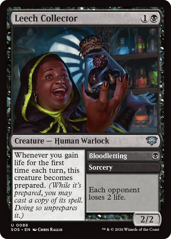 Leech Collector // Bloodletting (SOS)