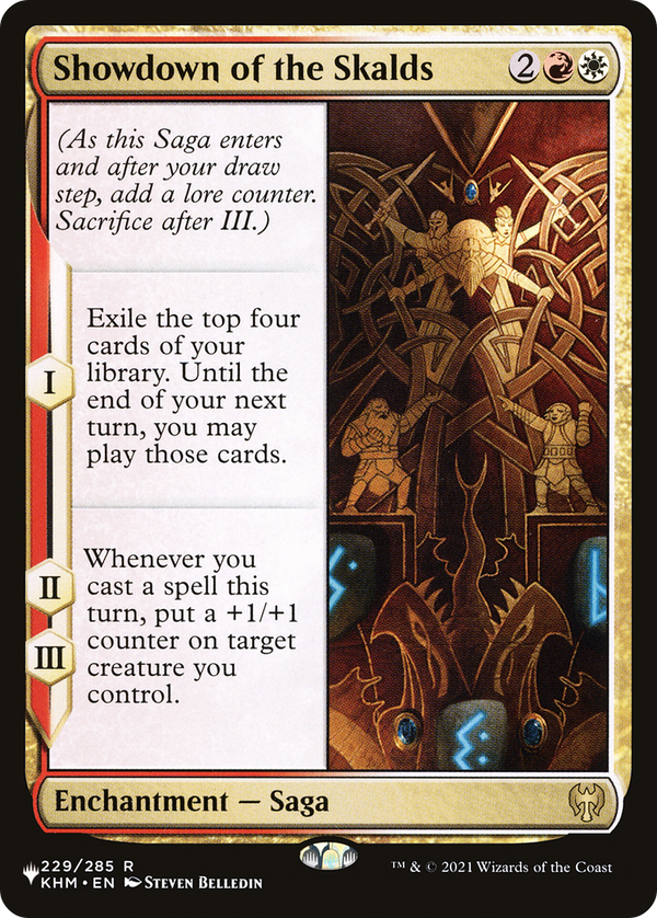 Showdown of the Skalds - KHM Reprint (PLST)