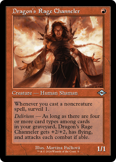 Dragon's Rage Channeler - Retro Frame (H2R)