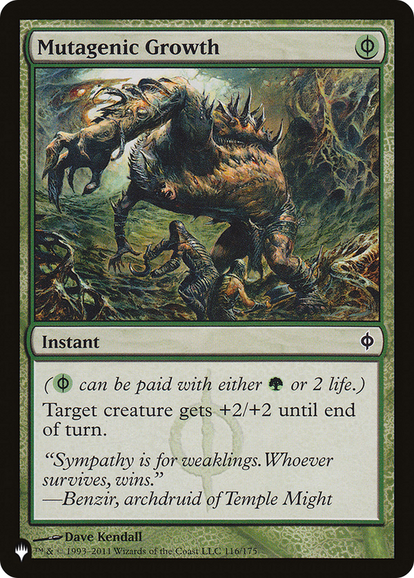 Mutagenic Growth - NPH Reprint (PLST)