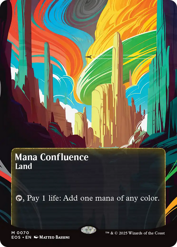 Mana Confluence - Borderless Poster (EOS)