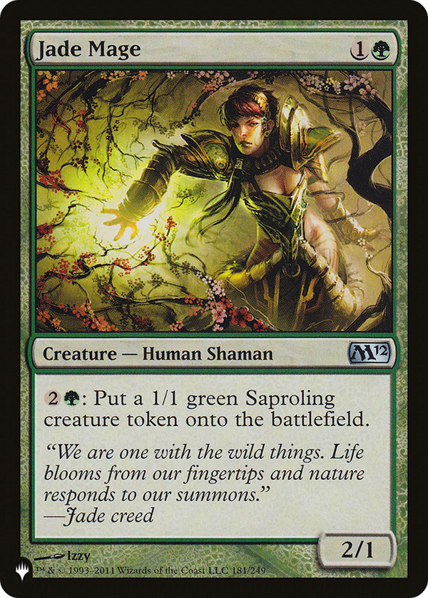 Jade Mage - M12 Reprint (PLST)
