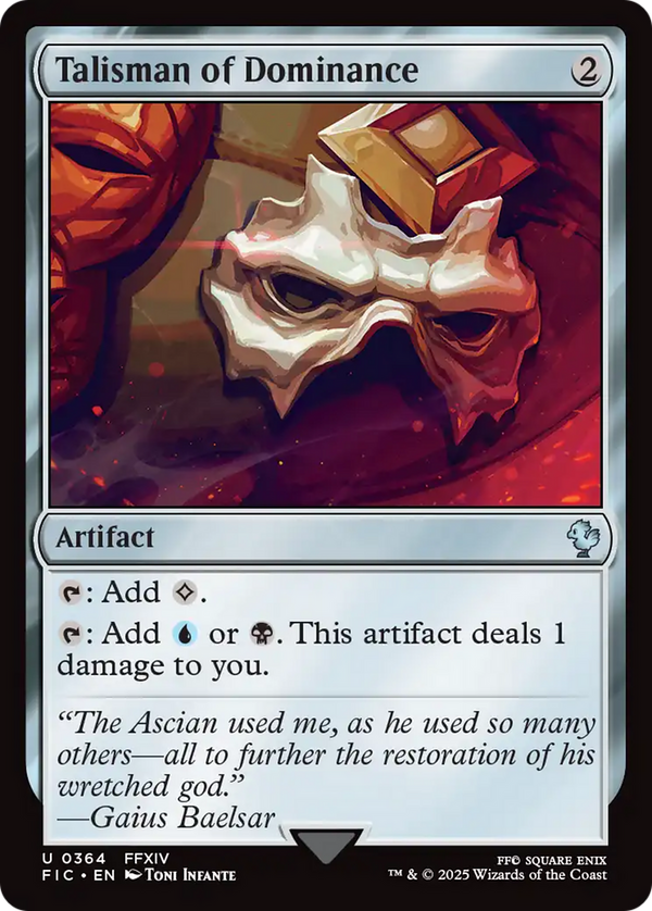 Talisman of Dominance (FIC)