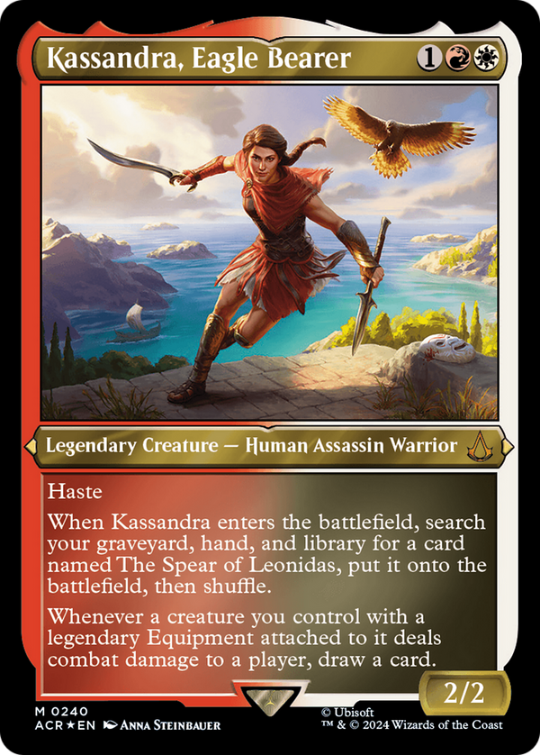 Kassandra, Eagle Bearer (Etched) (ACR)