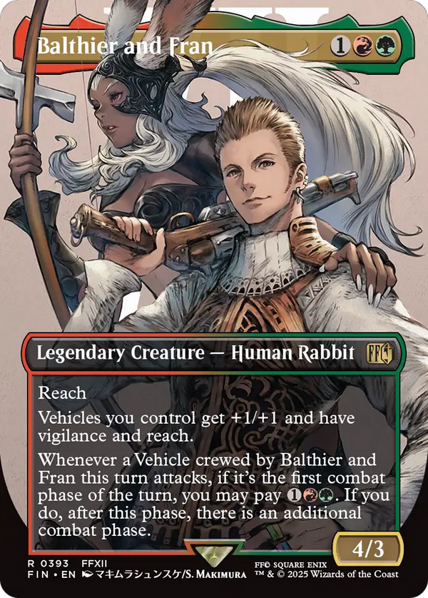 Balthier and Fran - Borderless (FIN)