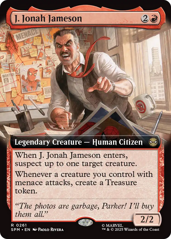 J. Jonah Jameson - Extended Art (SPM)