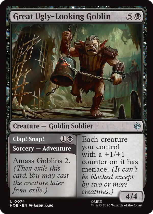 Great Ugly-Looking Goblin // Clap! Snap! (HOB) (Pre-Order)