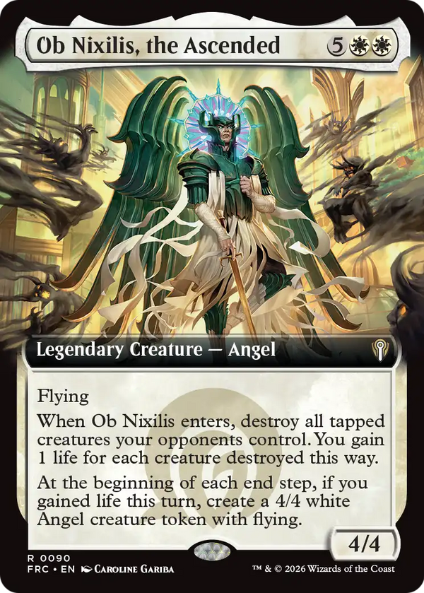 Ob Nixilis, the Ascended - Extended Art (FRC)