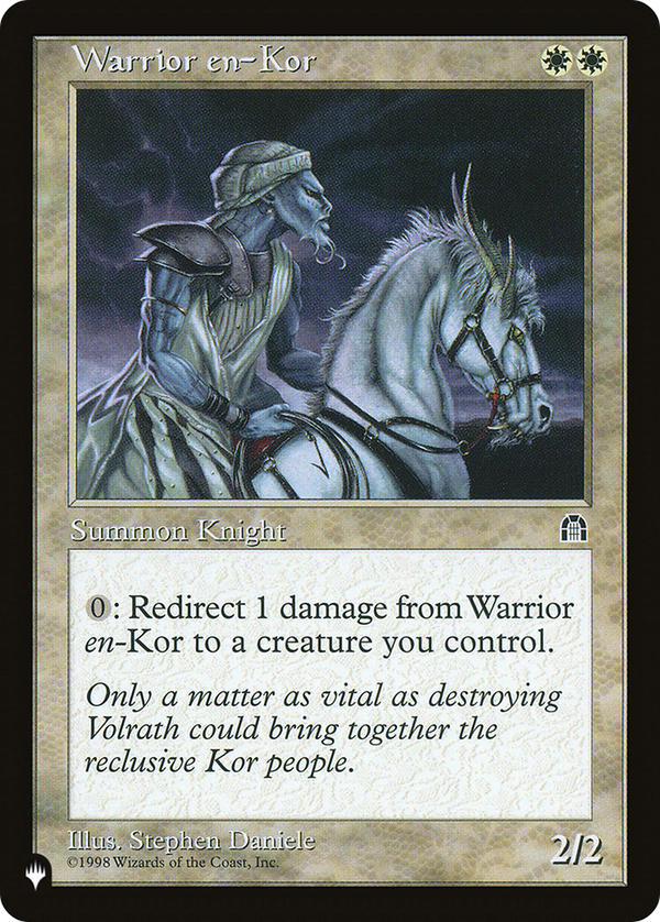 Warrior en-Kor - STH Reprint (PLST)