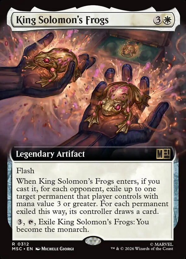 King Solomon's Frogs - Extended Art (MSC)