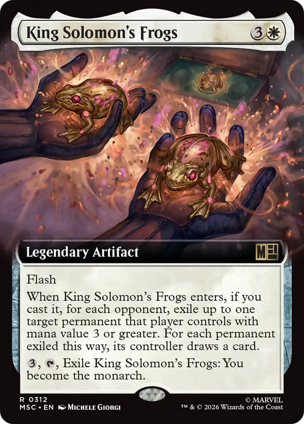 King Solomon's Frogs - Extended Art (MSC) (Pre-Order)