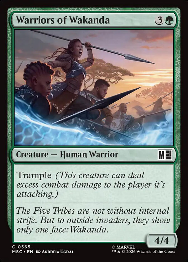 Warriors of Wakanda (MSC)