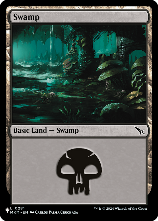 Swamp (MKM-281) - MKM Reprint (PLST)