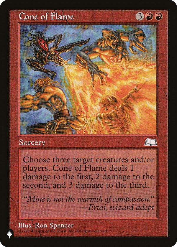 Cone of Flame - WTH Reprint (PLST)
