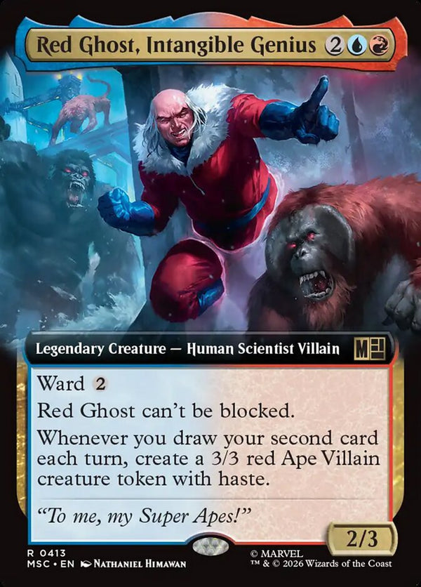Red Ghost, Intangible Genius - Extended Art (MSC)