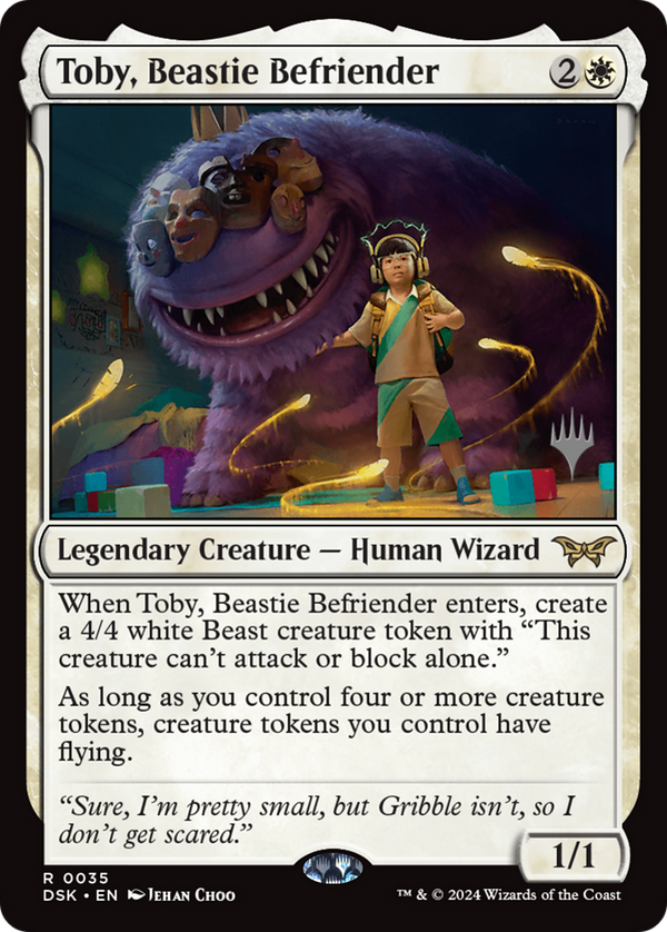Toby, Beastie Befriender - Promo Pack (PDSK)