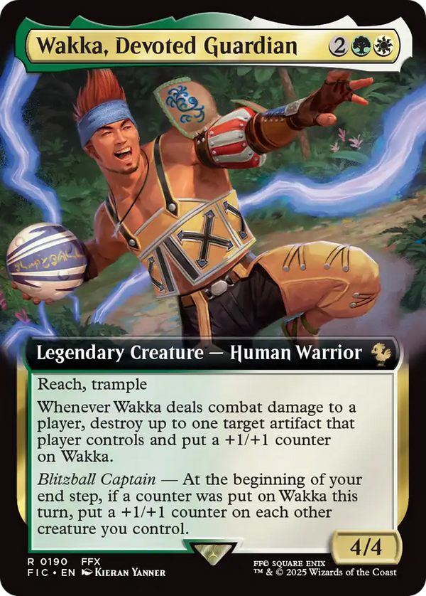 Wakka, Devoted Guardian - Extended Art (FIC)