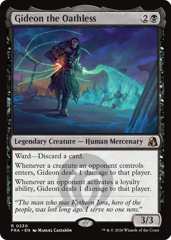 Gideon the Oathless (FRA) (Pre-Order)