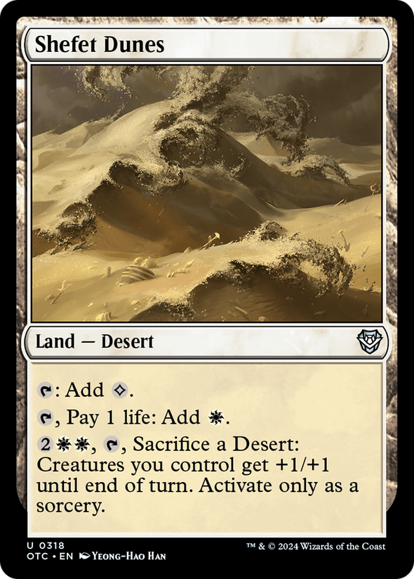 Shefet Dunes (OTC)