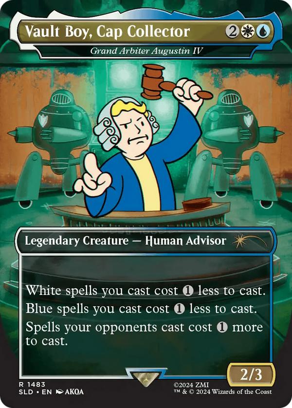 Vault Boy, Cap Collector - Grand Arbiter Augustin IV - Fallout: Vault Boy (SLD)