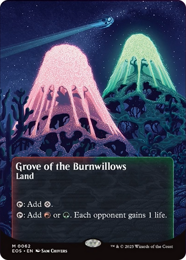 Grove of the Burnwillows - Borderless Poster (EOS)