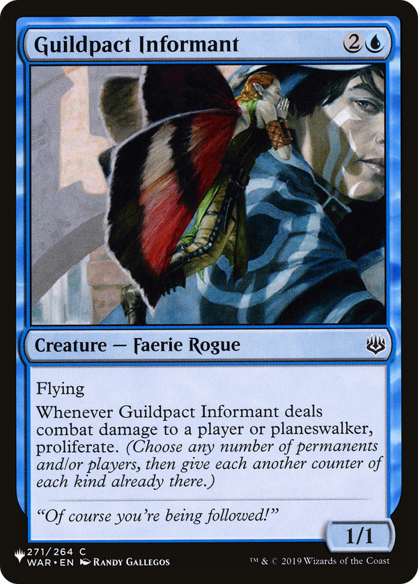 Guildpact Informant - WAR Reprint (PLST)