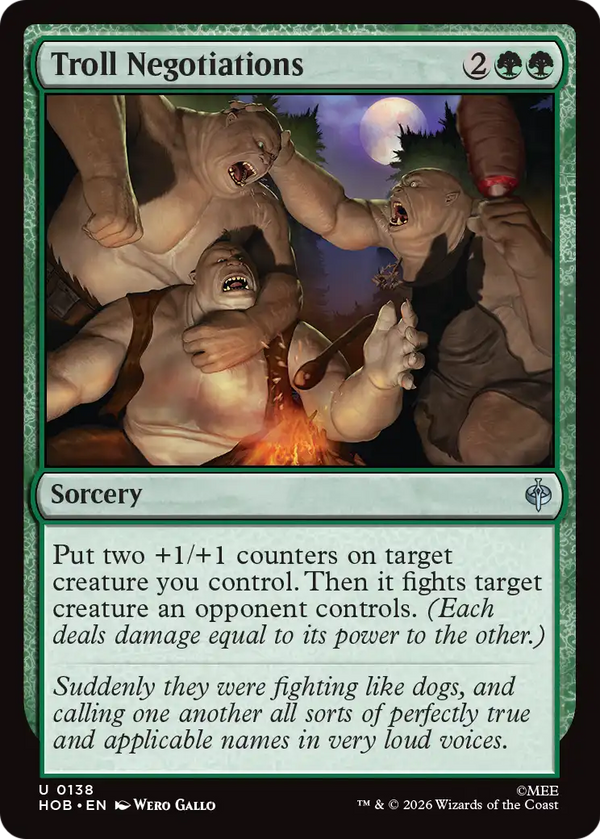 Troll Negotiations (HOB) (Pre-Order)