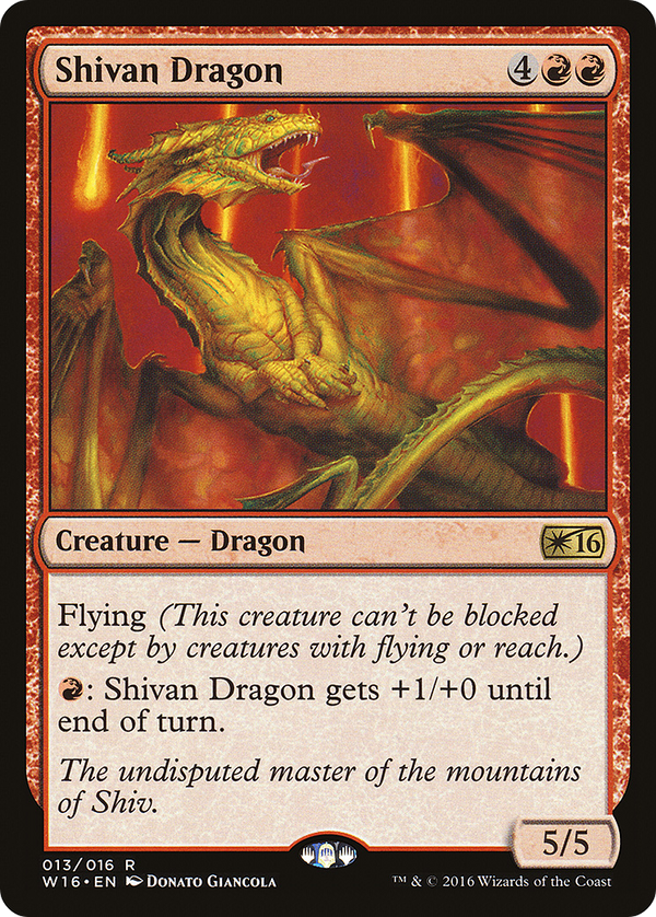 Shivan Dragon (W16)