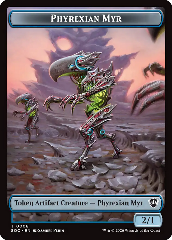 Elemental (021) // Phyrexian Myr Token (TSOC)