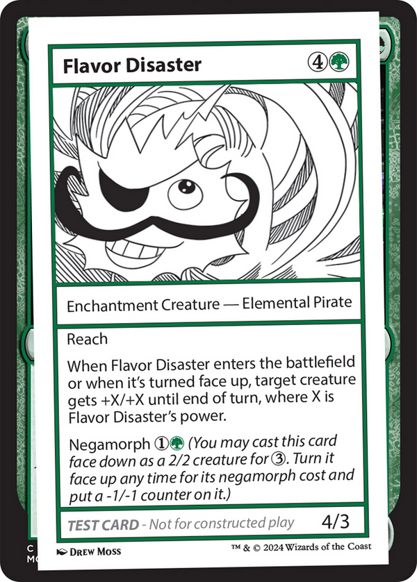 Flavor Disaster - Test Card (MB2)