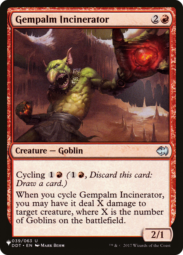Gempalm Incinerator - DDT Reprint (PLST)