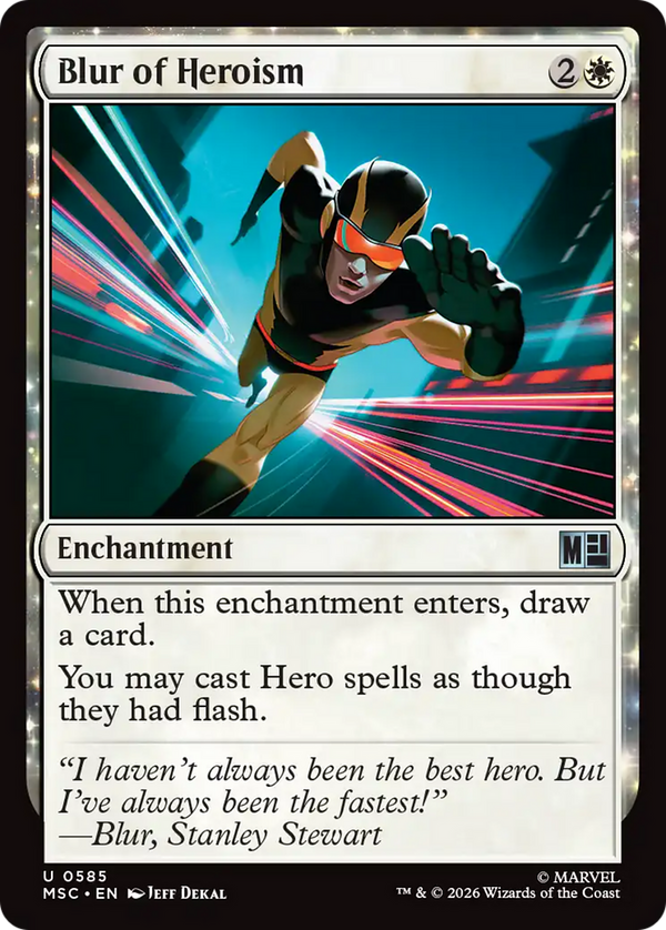 Blur of Heroism (MSC)