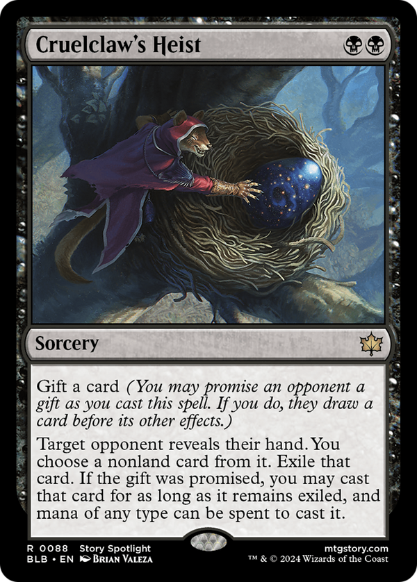 Cruelclaw's Heist (BLB)