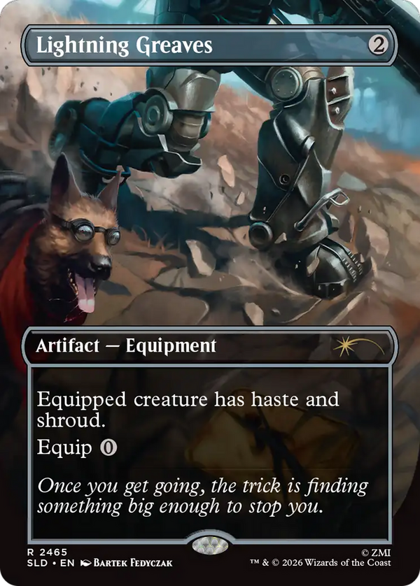 Lightning Greaves - Fallout: Greet The Dog (SLD)
