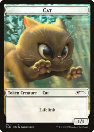 Cat Token - OMG Kitties Secret Lair (SLD)