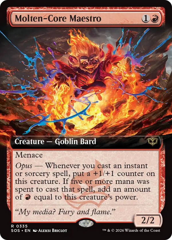 Molten-Core Maestro - Extended Art (SOS)