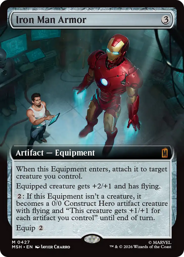 Iron Man Armor - Extended Art (MSH) (Pre-Order)