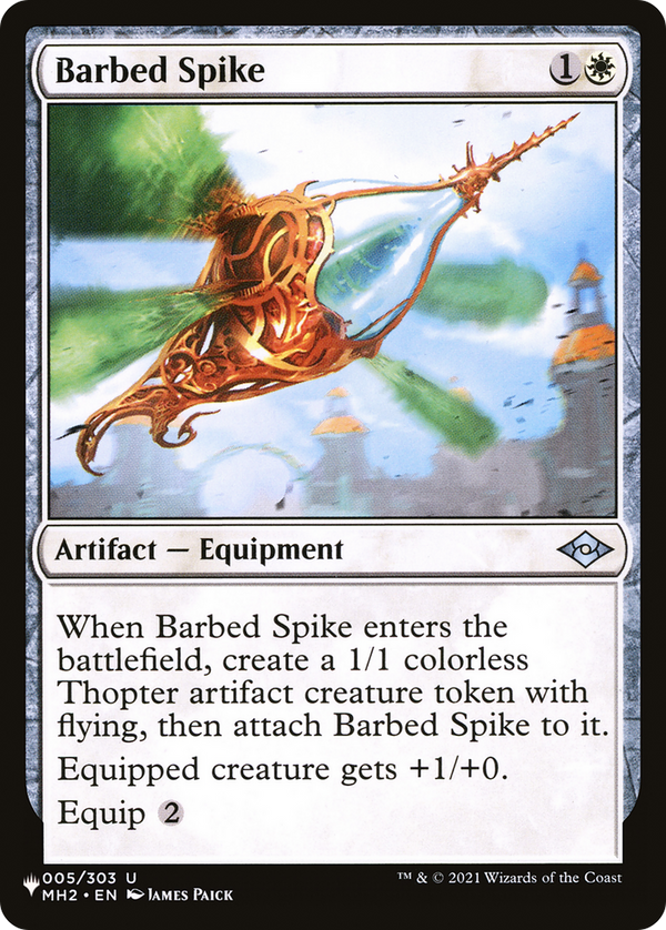 Barbed Spike - MH2 Reprint (PLST)