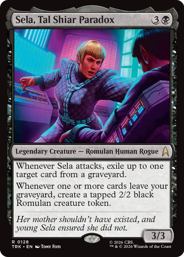 Sela, Tal Shiar Paradox (TRK) (Pre-Order)