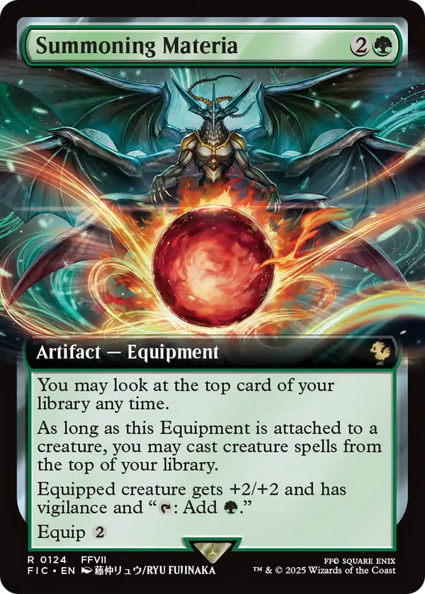 Summoning Materia - Extended Art (FIC)