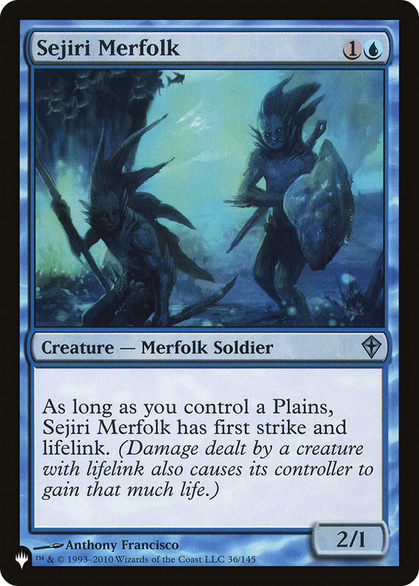 Sejiri Merfolk - WWK Reprint (PLST)