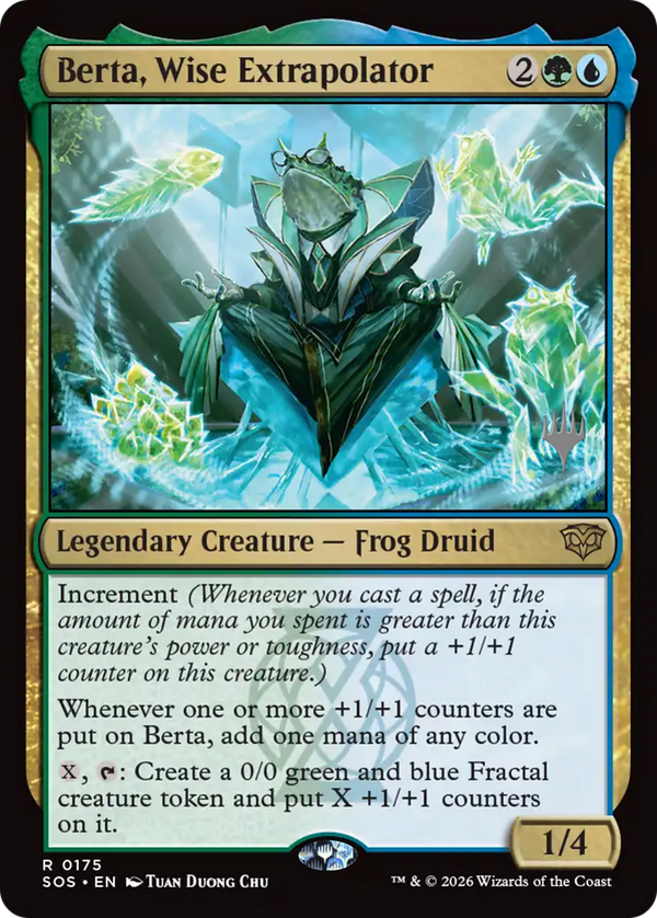Berta, Wise Extrapolator - Promo Pack (PSOS)